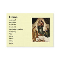 Raphael's "Sistine Madonna" (circa 1513) Business Card Templates