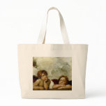 Raphael's "Sistine Madonna" (circa 1513) (Detail) Canvas Bags