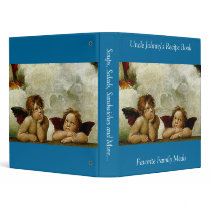 Raphael's "Sistine Madonna" (circa 1513) (Detail) binders