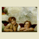 Raphael's "Sistine Madonna" (circa 1513) (Detail) cards
