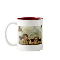 Raphael's "Sistine Madonna" (circa 1513) (Detail) Coffee Mugs