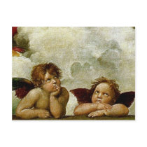 Raphael's "Sistine Madonna" (circa 1513) (Detail) Postcards