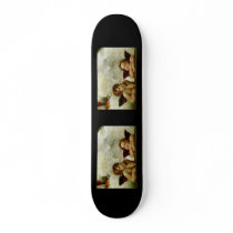 Raphael's "Sistine Madonna" (circa 1513) (Detail) Custom Skate Board