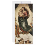 Raphael's "Sistine Madonna" (circa 1513) Rack Card