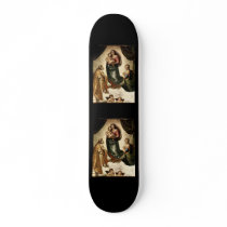 Raphael's "Sistine Madonna" (circa 1513) skateboards