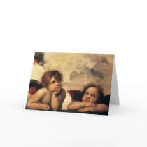 Raphael's Sistine Madonna (detail) cards