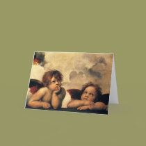 Raphael's Sistine Madonna (detail) cards