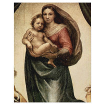 Raphael's "Sistine Madonna" Detail (circa 1513) flyers