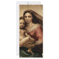 Raphael's "Sistine Madonna" Detail (circa 1513) rack cards