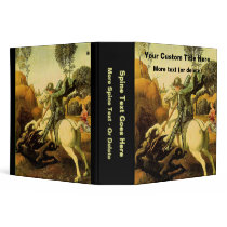 Raphael's "St. George and the Dragon" (circa 1505) binders by MasterpieceGallery Raphael's "St. George and the Dragon" (circa 1505) binders