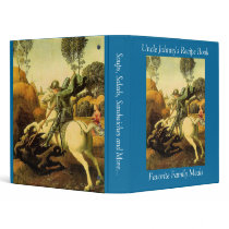Raphael's "St. George and the Dragon" (circa 1505) binders by MasterpieceGallery Raphael's "St. George and the Dragon" (circa 1505) binders