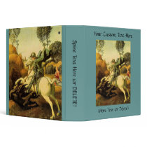 Raphael's "St. George and the Dragon" (circa 1505) binders by MasterpieceGallery Raphael's "St. George and the Dragon" (circa 1505) binders