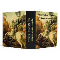 Raphael's "St. George and the Dragon" (circa 1505) binders by MasterpieceGallery Raphael's "St. George and the Dragon" (circa 1505) binders