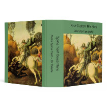Raphael's "St. George and the Dragon" (circa 1505) binders by MasterpieceGallery Raphael's "St. George and the Dragon" (circa 1505) binders