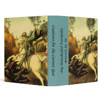 Raphael's "St. George and the Dragon" (circa 1505) binders by MasterpieceGallery Raphael's "St. George and the Dragon" (circa 1505) binders