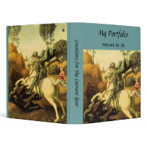Raphael's "St. George and the Dragon" (circa 1505) binders by MasterpieceGallery Raphael's "St. George and the Dragon" (circa 1505) binders