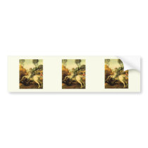 Raphael's "St. George and the Dragon" (circa 1505) Bumper Sticker