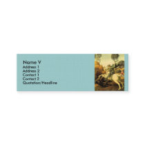 Raphael's "St. George and the Dragon" (circa 1505) Business Card Template