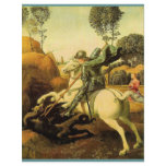 Raphael's "St. George and the Dragon" (circa 1505) flyers