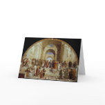 Raphael's "The School of Athens" (circa 1511) Greeting Card