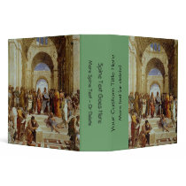 Raphael's "The School of Athens" Detail circa 1511 Binders
