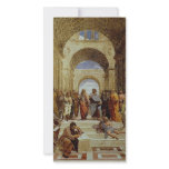 Raphael's "The School of Athens" Detail circa 1511 Photo Greeting Card