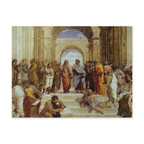 Raphael's "The School of Athens" Detail circa 1511 Postcard