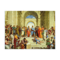 Raphael's "The School of Athens" Detail circa 1511 Post Cards