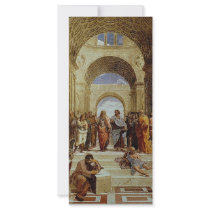 Raphael's "The School of Athens" Detail circa 1511 rack cards by MasterpieceGallery Raphael's "The School of Athens" Detail circa 1511 rack cards
