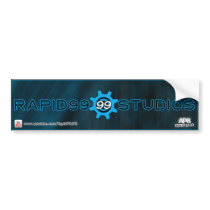 Rapid99 Studios: Bumper Sticker