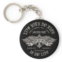 Rapid City Raceway Key Chain