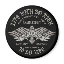 Rapid City Raceway Fridge Magnet