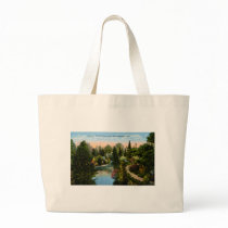 Rapid River Escanaba, Michigan Tote Bags