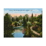 Rapid River Escanaba, Michigan postcards