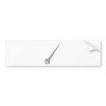 rapid sperm icon bumper stickers