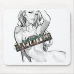 rapidities on chick Mouse Pad mousepads