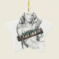 rapidities on chick star ornament ornaments