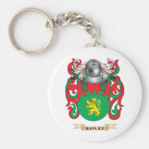 Rapley Coat of Arms (Family Crest) Keychain