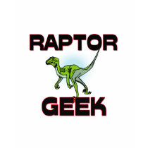 Raptor Geek t-shirts