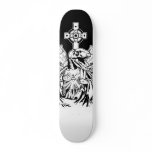 Raptor Jesus went extinct for your sins skateboard