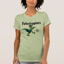 Raptor, soccer_ball, Velociraptors t-shirts by whitwaters Raptor, soccer_ball, Velociraptors t-shirts