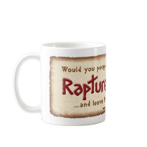 Rapture Already! Parchment Mug by RaptureAlready Rapture Already! Parchment Mug