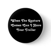 Rapture Garage Sale Pinback Buttons