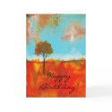 Rapture Happy Birthday Card From Original Painting