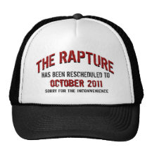 RAPTURE RESCHEDULED TRUCKER HATS