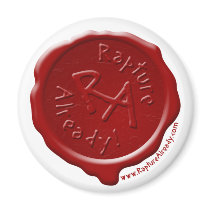 RaptureAlready Wax Seal Magnet by RaptureAlready RaptureAlready Wax Seal Magnet