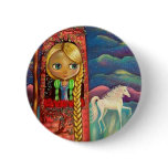 Rapunzel and the Unicorn Button Rapunzel and the Unicorn Button