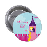 Rapunzel Birthday Button