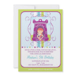 Rapunzel Birthday Invitation