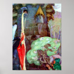 Rapunzel Fairy Tale by Anne Anderson Print